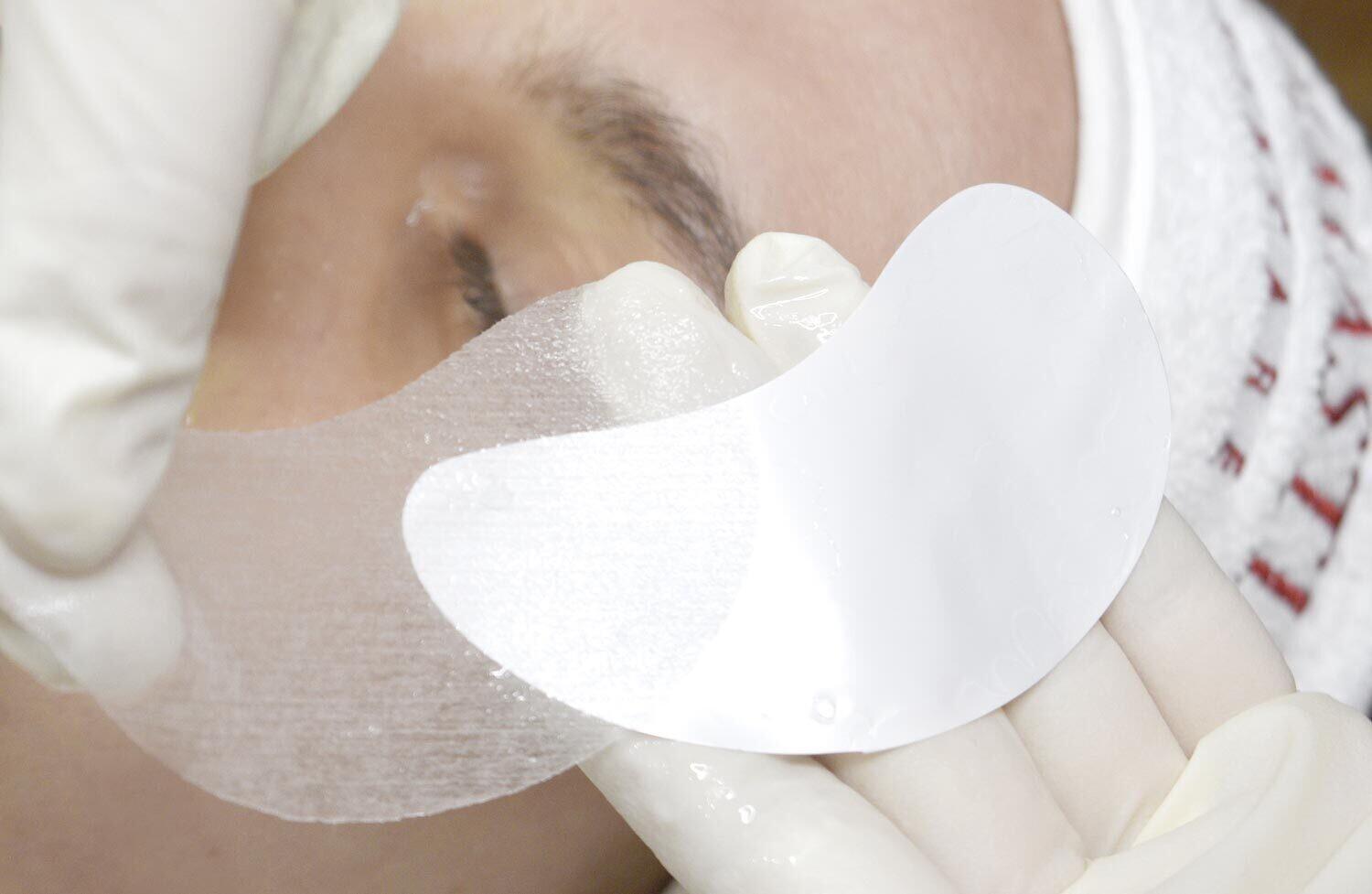 Dermastir Post-OP Hyaluronic Mask - Eye and Lip Contour (1Stk.)