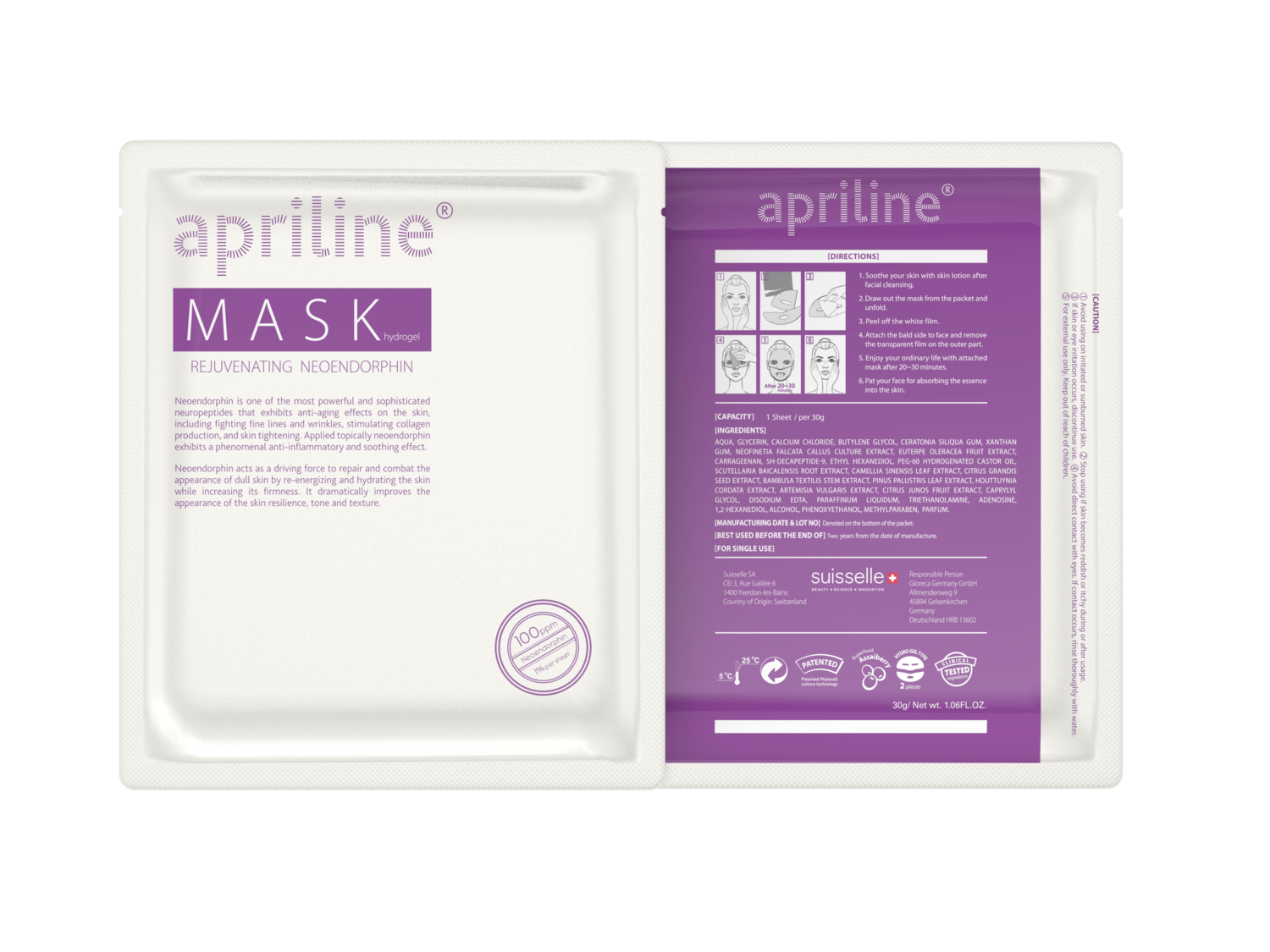 Apriline Hydrogel-Mask