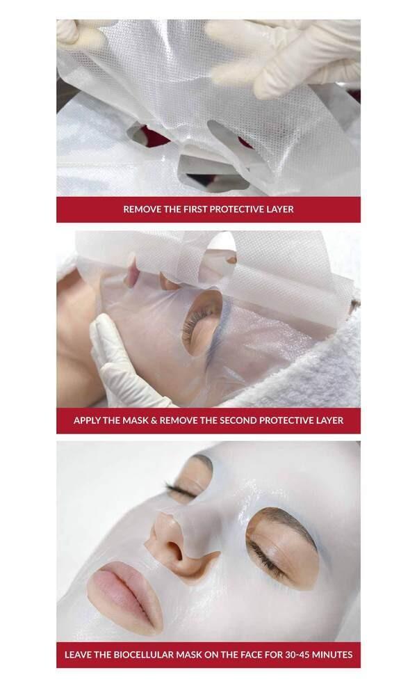 Dermastir Post-Op Bio-Cellular Retexturizing Face Mask