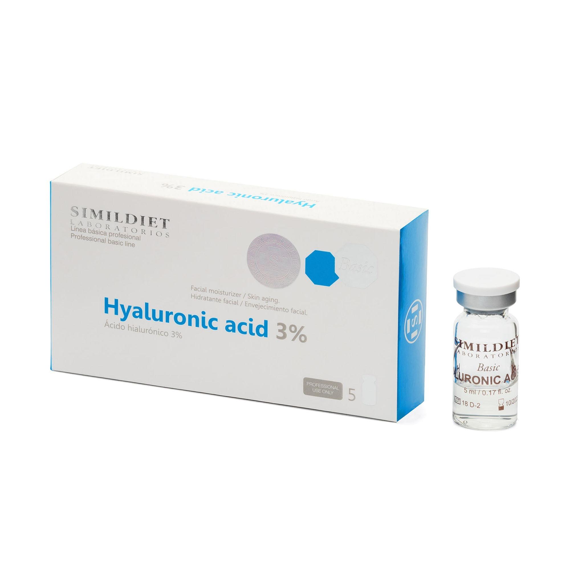 Simildiet Basic Hyaluronsäure 3% Ampullen (5x5ml)