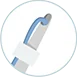 Barbed PDO thread mit L-Type Blunt Tip Cannula (19G-23G)